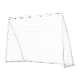 Everfit 8FT Soccer Football Goal Net UPVC Frame with PE Mesh Weatherproof Portable Goals for SN-B-8FT-WH