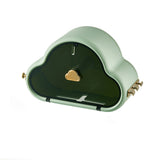 Tissue Holder Wall Mounted Side Hooks Waterproof Simple Fashionable Tissue Box for Bathroom Avocado V1294-YM0716-3112220045914