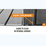 EVA Foam Boat Flooring Mat Faux Decking Teak Marine Mat Boat Carpet Sea Deck Flooring for Motorboat V985-EVABOATMATBLACK