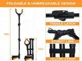 38" Extra Long Grabber Reacher Tool 2 Pack Extra Long Foldable Reacher Grabber Pickup Tools with V1107-108-56516