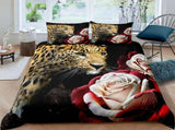 Animal Bloom Belgravia Elegance Quilt / Doona / Duvet Cover set V745-AQ043959K3