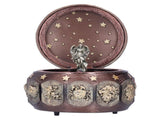 Music Box Fashion Creativity Rotating 12 Constellations Firends Birthday Holiday GiftsCoppery V1294-YM0901-3115200151019