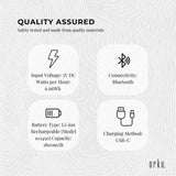 Orku Rechargeable Eye Massager Vibration Heat Pressure Therapy with Bluetooth V238-SUPDZ-41241151275088