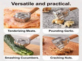 Meat Tenderizer Tool - Meat Tenderizer, Funny Fist-Shaped Meat Tenderizer, Dual-Side Meat V1366-AZ2-W-15259