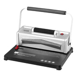 Coil Spiral Binding Machine, Manual Book Maker with Electric Binding, 46-Holes Binding 500 Sheets V952-ZDJ20XQSSDDKSX71ZV3