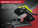 Portable Band Saw 127mm Cold Cut Metal Cut Chop Bandsaw Steel Hand Drop V379-BANDSAW114