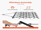 Drag Harrow, 5 x 4.5 ft Durable Chain Harrow with 60 Sharp Teeth, Suitable for ATV UTV Tractor, V952-LP545FTGDK00K6HARV0