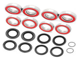M MATI Front Rear Wheel Bearings Seals for Yamaha Rhino 450 Rhino 660 Rhino 700 2005-2013 V1189-LWWAL-20260327-03980