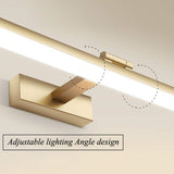 Wall light LED for mirror, adjustable wall light 40-50 cm for bathroom, wardrobe and toilet V1188-ZXY-117-0087