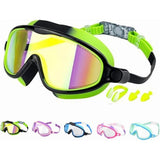 Goggles Kids for Age 3-15, Summer Large Frame Wide View, UV Protection Anti-Fog No Leaking V1366-AZ2-W-11586