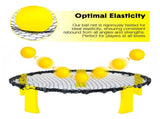 Portable Outdoor Spikeball Roundnet Game Set Team Beach Ball Game Bouncer Toy with Carrying Bag Net V985-ROUNDNETGAMESSET