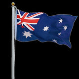 6.0m Flag Pole Full Set / Kit w Australian Flag V63-690444