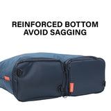 Shopper Bag Tote Bag Foldable Travel Laptop Grocery Nylon KO-DUAL NAVY V274-GM-KOEBAG-SHOP-NY
