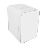 Mini Fridge 8L Glass Semiconductor Electric Cooler and Warmer Quiet Portable Car Refrigerator with V1294-YM0901-3113240145511