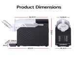 Devanti 1.8L Slushie Machine Maker Frozen Smoothies Milkshakes Black SLS-HXR-18L-BK