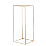 Wedding Flower Stand, 10PCS 60cm Column Flower Stand, Floral Stands with Metal Laminate, Gold V952-HLHJLFT10J60IFM47001V0