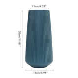 Plastic Flower Vase Modern Decorative Flower Vase for Home Living Room Table Decor V1294-YM0721-10143634