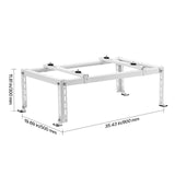 Mini Split Ground Stand Adjustable Anti Vibration for 9000-24000 BTU V952-KDDMZJDCZJ902FSYIV0