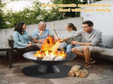Round Barbecue Mat Floors, 120 and Cm Barbecue Mat Fireproof Mat Fireproof Floor Mat as Well as for V1237-MS-626-287
