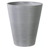 Decorative Textured Round Grey Planter 47cm V637-DP10100385