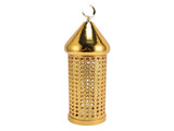 Gold Wind Lamp Handmade Retro Hollow Wind Lamp Iron Lantern for Wedding Party Decoration L V1294-YM0901-3115250011713