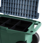 Gardeon Garen Tool Storage Cart 3-In-1 Green GCT-PLASTIC-100KG-3IN1-GN