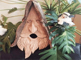 Bird Feeder Yard Decoration Birdhouse Old Man'S Head Pendant on the Resin Handicraft V1192-AZ-W-22256