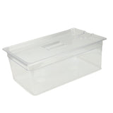 25L Slow Cooker Container with Lid Food Storage Case Multipurpose PP Transparent Clear Bin V1294-YM0901-3118250128111