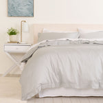 Royal Comfort - Balmain 1000TC Bamboo cotton Quilt Cover Sets - Cool Grey ABM-10002061