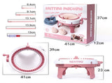 Sentro Knitting Machine - DIY Loom for Hats, Scarves, and More 40 Needle Knitter for Kids & Adults V888-ELOSUNG11386