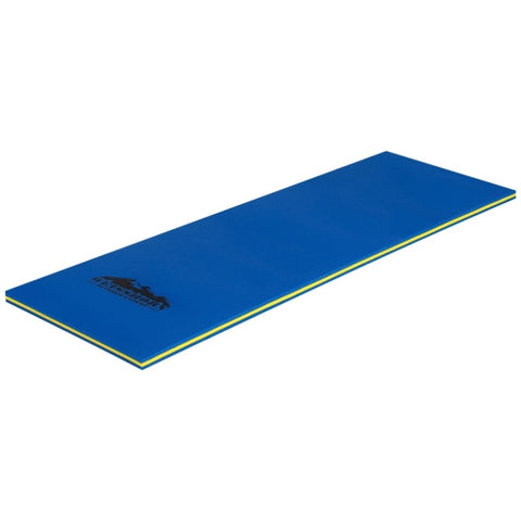 Weisshorn Floating Water Mat 55x180cm Foam Pad Swimming Pool Platform Blue FM-55-180-BU