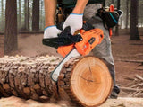 25 cc Gas Chainsaw, 305 mm Gas Powered Chainsaw, 0.75 kW Power Chain Saw with Non-Slip Handle, V952-RQLJ12INCHECGYJ4G001V0