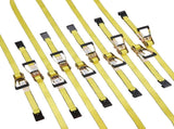 10 Pack Ratchet Tie Down Straps 10000 lbs 2 V952-PGJLDPG2X30107B63V0