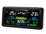 Weather Forecast Station Wireless 7.5 Inch Color Display Multi Functional Indoor Outdoor Thermometer V1294-YM0901-3115250097211