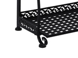 Levede Plant Stand 4 Tiers Outdoor Indoor Black UM1213-4-BK_NZ