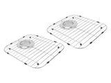 Kitchen Sink Grid for Single Bowl Sinks Stainless Steel Sink Bottom Protector Rack with 2 Strainers V1294-YM0901-3118250161911
