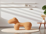 Lamb Stool Chair Brown V498-STOOLBROWN
