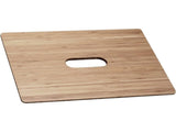 Bamboo Storage Box With Handles, Stackable Organizer Bin for Toys Bedding Clothes Closet Office V1237-MS-724-044