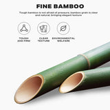 Bamboo Dustproof Cup Storage Cabinet with Sliding Acrylic Door V488-SCM-BN