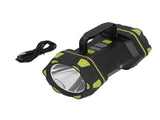 Handheld Flashlight 8 Gears Modes Adjustable Waterproof Rechargeable LED Flashlight with USB Cable V1294-YM0523-3119210271111