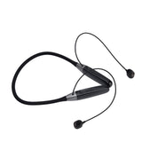 Wireless Hang Neck Type Earphone with 32G Memory LED Display Stereo Hanging Neck Headset V1294-YM0715-3117210216111