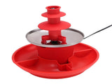 3 Tier Electric Chocolate Fountain Machine Automatic Melting Chocolate Fondue Fountain Party V1294-YM0901-3118250186311