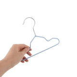 20pcs Mini Clothes Hanger Sky-blue Iron Coated For Dog Clothes Storage V1370-AZ4-14414