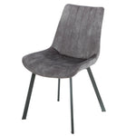 Sloane Fabric Dining Chairs - Grey V411-HMT-SLOANE-GREY