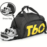 T60 Upgraded Sports Bag Wet-Dry Separation Independent Shoe Compartment, Large Capacity, Multiple V1232-JSB-T60-002