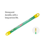 Fiberglass Fish Tape Cable Rods, Electrical Wire Running Pull/Push Kit with Hook and Hole Kit Glow V1369-AZ3-W-11605