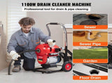 Drain Cleaner Machine 120FT x 6/5" 1100W Sectional Snake Auger Manual Feed V952-ZXFDSGDSTJ11UUQWMV3