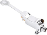 Single Foot Pedal Water Copper Bathroom Faucet for Basin Water Tap Floor Mount Single Pedal V1258-DP02-F-760