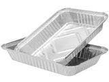 48x Aluminium Disposable Foil Food Container Pans Baking Tray 52x32x8.5cm V563-AF5232-1-48PACKS-1BOX