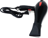 Household Hair Dryer Hot & Cold Thermostatic Black Set V1263-JX-5612